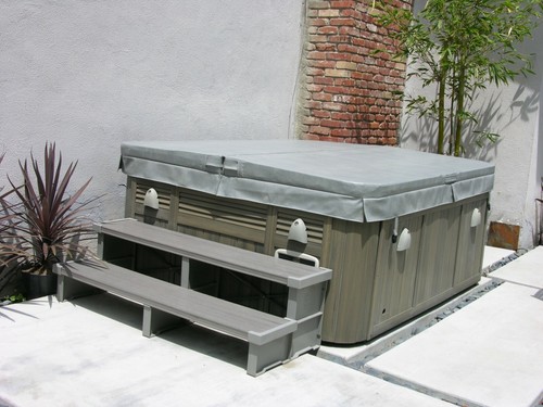 Hot tub cover charcoal - cover,