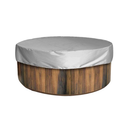 Round hot tub cover adjustable - round,