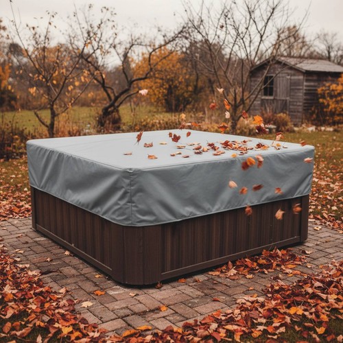 Square hot tub cover - square,