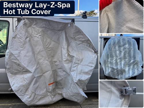Bestway lay spa - grey, tub