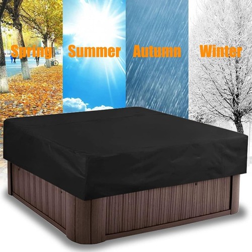 Square hot tub cover - cover, spa