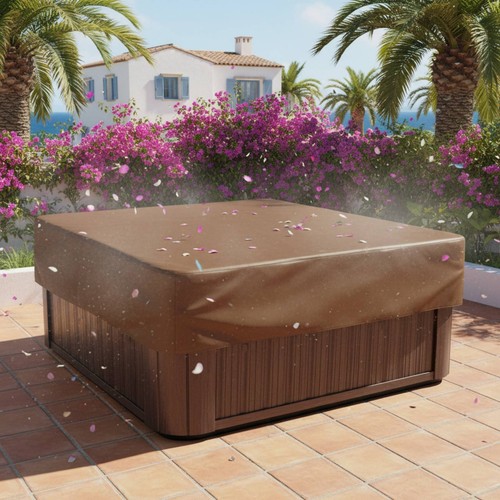 Square hot tub cover dustproof - tub,