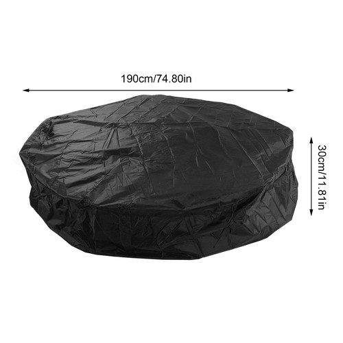 Heavy duty round hot - (black),