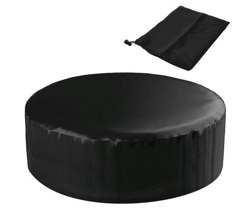 Luxury black thermal hot tub - luxury,