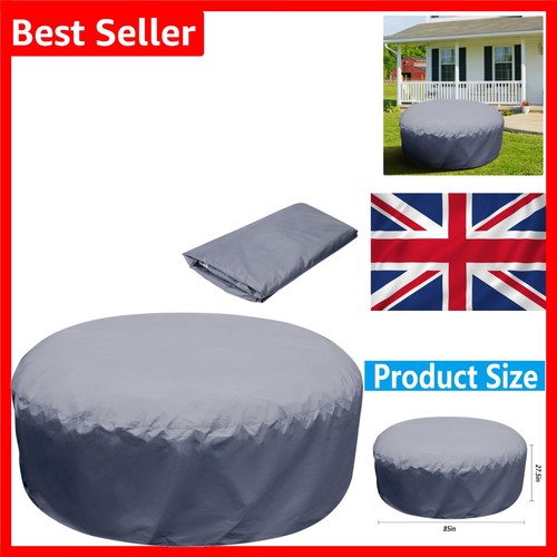 Round hot tub - round, cover