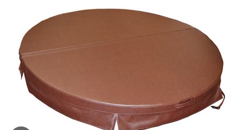 Round hot tub cover skin - tub,