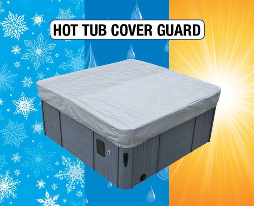 Hot tub cover weather guards - weather,